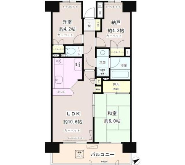 【間取り】 | 上福岡パーク・ホームズ