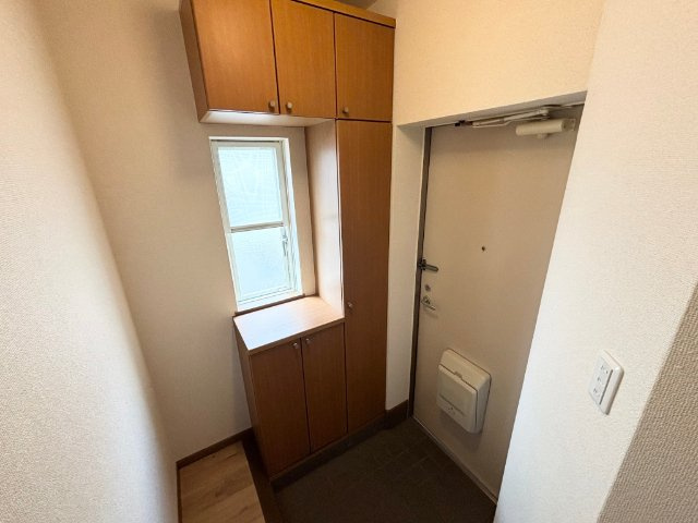 熊本市西区蓮台寺４丁目のアパートの玄関