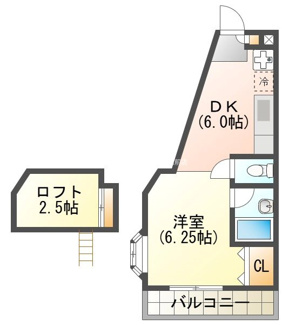 【間取り】 | メイプル60  | 間取りです。