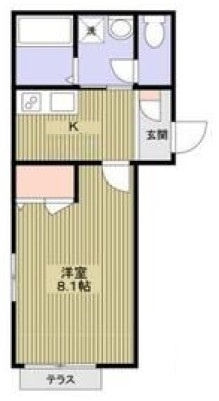 ＳｋｙＧａｒｄｅｎの間取り|間取りです。