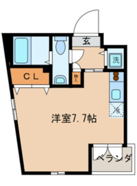 グランシエーヌ初台の間取り|間取りです。