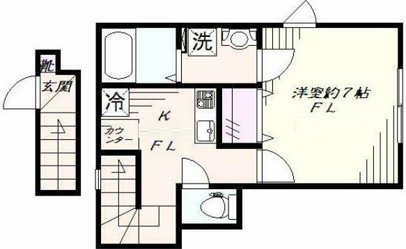 ローレル目白の間取り|間取りです。
