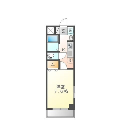 メゾン・ド・シュエットの間取り|間取りです。