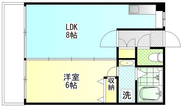 マツダマンションの間取り|間取りです。