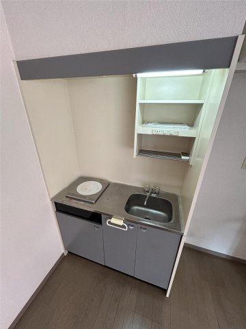 Mビルのキッチン