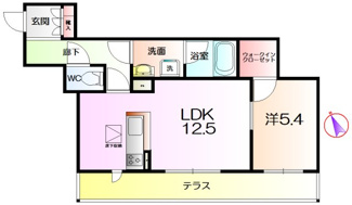【間取り】 | Ｌ’Ｈｏｔｅｌｄｅ三国ヶ丘