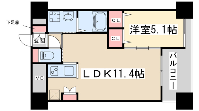 【間取り】 | ノルデンハイム江坂