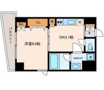 スタイル東上野の間取り