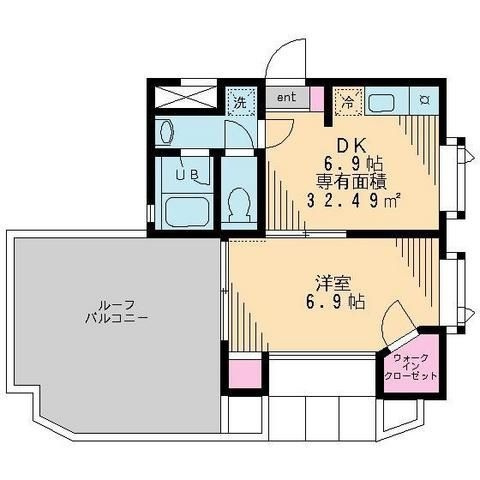 ルーチェ・ボナールの間取り|間取りです。
