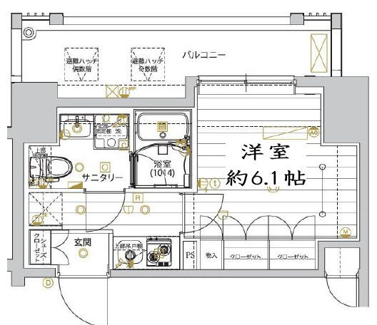 【間取り】 | レガリス品川サウス