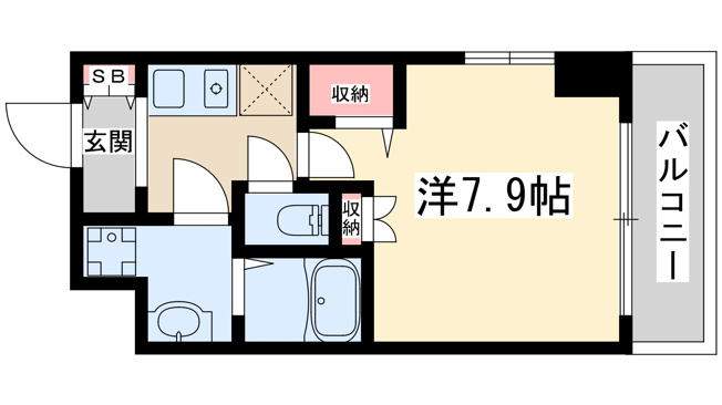 【間取り】 | アーデン江坂3