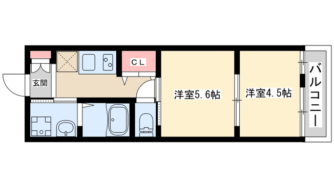 【間取り】 | セントレジス新大阪3