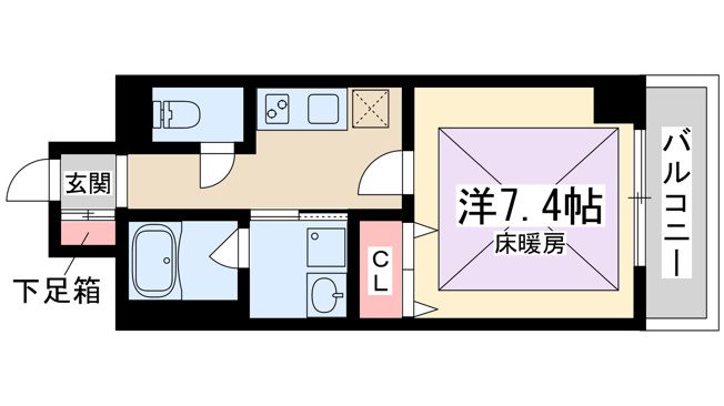 【間取り】 | セレッソコート新大阪