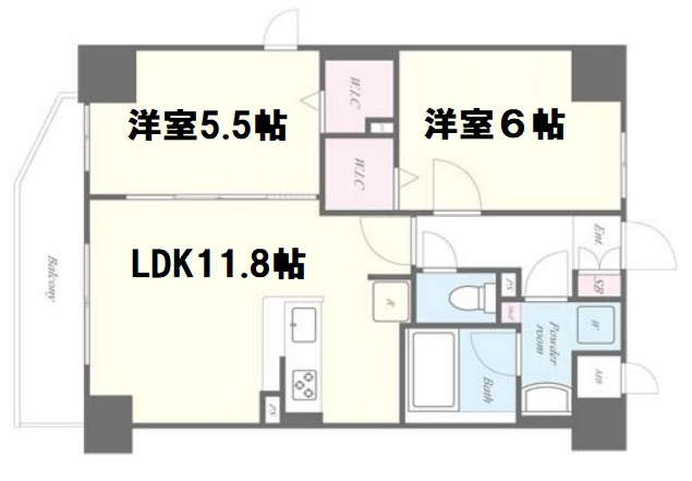 【間取り】 | レイワニティ プレイス