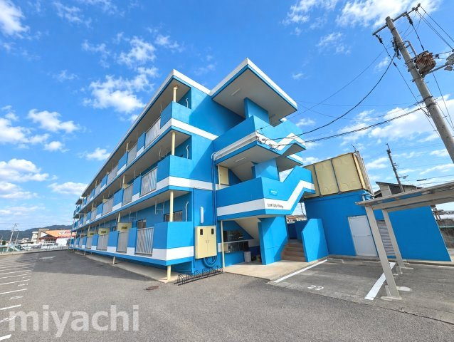 板野郡藍住町矢上字原の賃貸マンションの外観