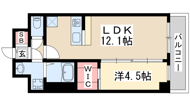 【間取り】 | スプランディッド新大阪7