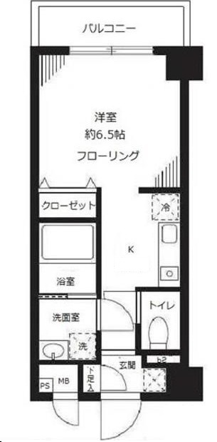 パルメゾン見次公園の間取り|間取りです。