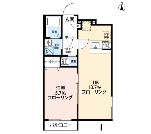 【間取り】 | グランクオール千住大橋