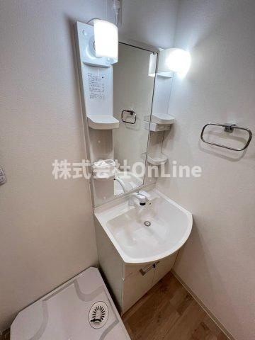 フジパレス鴻池新田駅東の独立洗面台