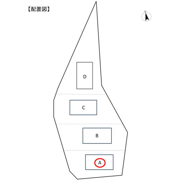 仮）リースホーム尾張旭市Ａ棟の区画図