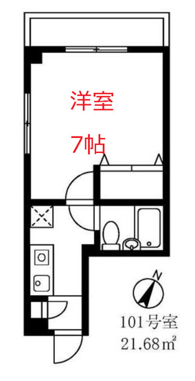 【間取り】 | カントーパレスⅡ