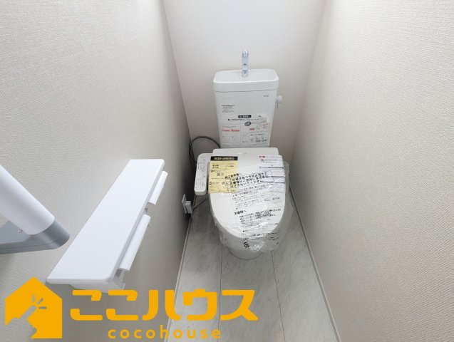 金武町金武　リーブルガーデン　新築戸建て　全3棟　3号棟のトイレ|2階トイレ