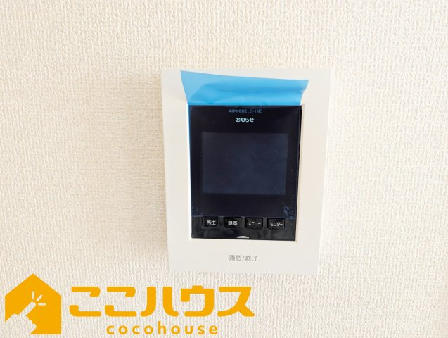 金武町金武　リーブルガーデン　新築戸建て　全3棟　3号棟のセキュリティ|録画機能付きTVインターホン