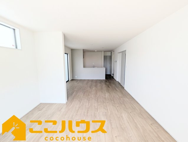 金武町金武　リーブルガーデン　新築戸建て　全3棟　3号棟の居間・リビング|LDK20帖
