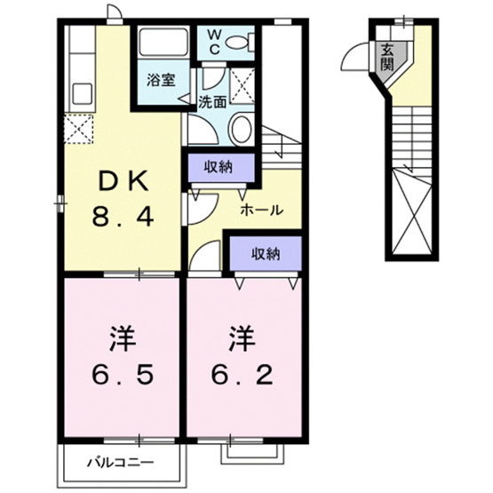 【間取り】 | バウンティフルＦ