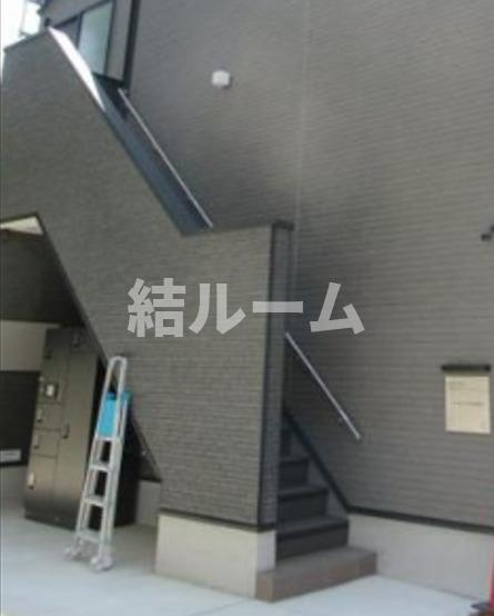 練馬区早宮４丁目のアパートのエントランス
