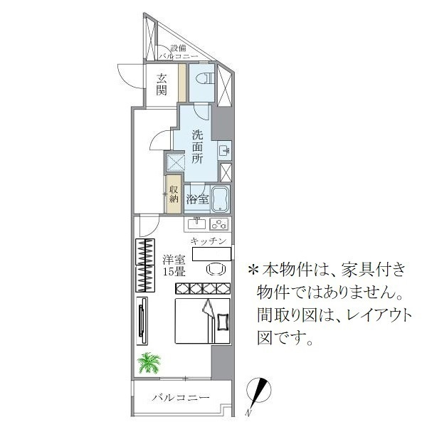 アーノンブライト一番町の間取り