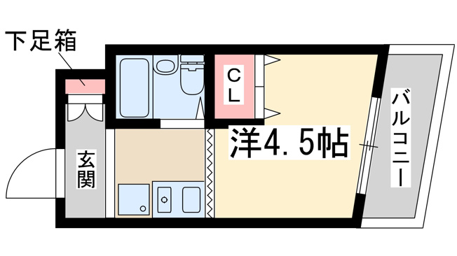 【間取り】 | アールキューブ新大阪