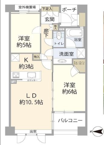 練馬桜台ガーデンハウスの間取り