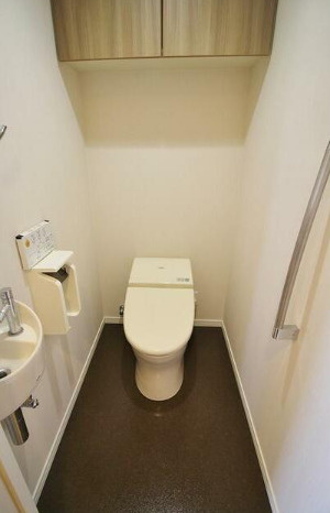 熊本市中央区慶徳堀町の賃貸マンションのトイレ