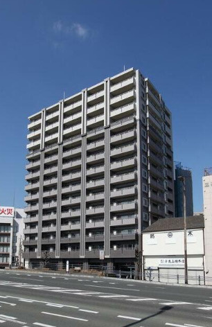 熊本市中央区慶徳堀町の賃貸マンションの外観