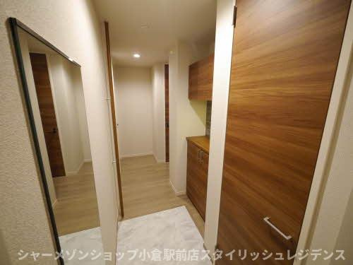 ベレオ青葉の玄関