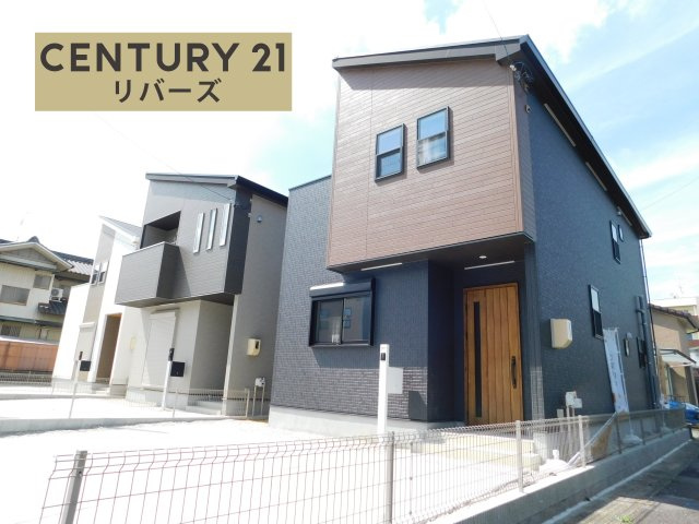 名古屋市西区大野木４丁目の新築一戸建の外観|◇最終１棟◇　　いつでもご案内出来ます♪（お問合せ当日、平日、水曜、夜間でもＯＫ）　角地、陽当たり良好！　駐車並列２台OK！　タタミコーナー付きリビング２０．５帖♪　ファミリークローゼット完備♪