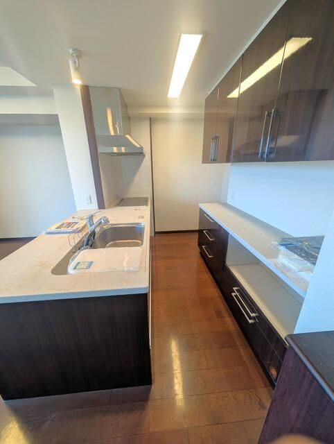 熊本市中央区新屋敷１丁目の賃貸マンションのキッチン