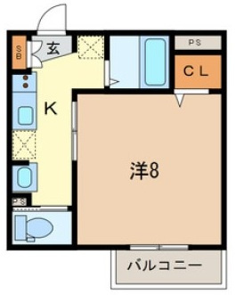 カシュカシュの間取り|間取りです。