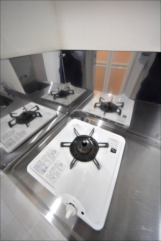 ブリリアントコート農人橋のキッチン|ブリリアントコート農人橋　コンロ
