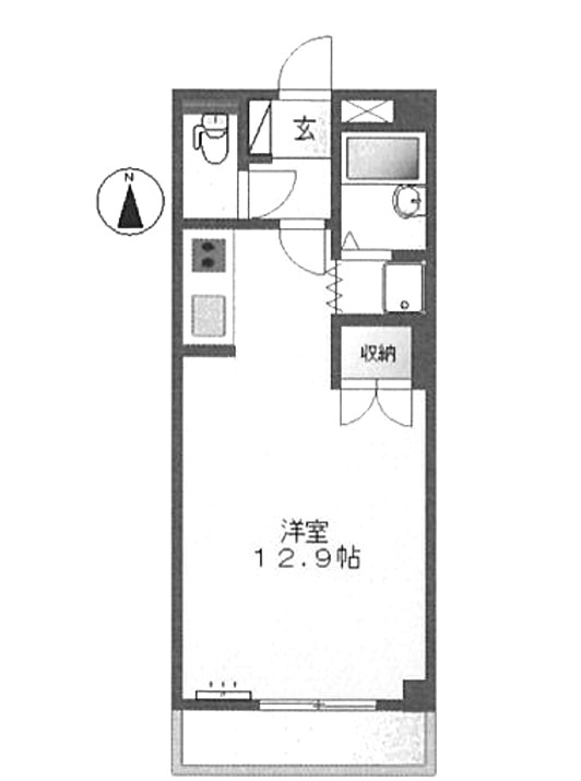 パスタⅡの間取り
