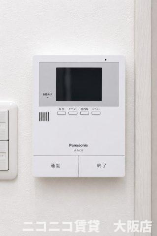 大阪市生野区巽北２丁目のアパートのセキュリティ|CG画像です。家具家電付きではありません