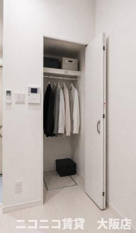 大阪市生野区巽北２丁目のアパートの収納|CG画像です。家具家電付きではありません