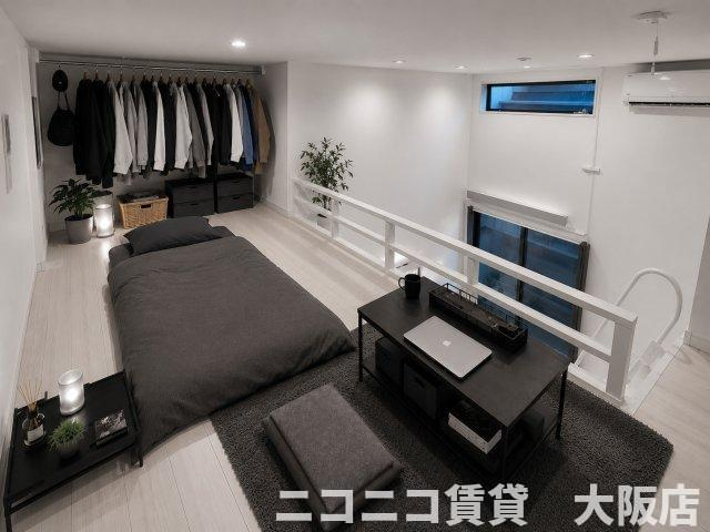 大阪市生野区巽北２丁目のアパートの内装|CG画像です。家具家電付きではありません