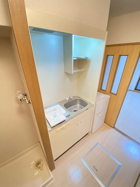 尼崎市東園田町９丁目の賃貸マンションのキッチン|使いやすいキッチンです