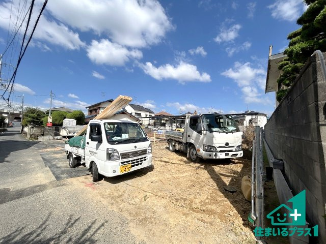 ●17(土)18(日)現地説明会！　香芝市下田西　第2期　新築一戸建ての外観|お近くの同じ売主さんが建築したお家をご案内致します。実際に使われている設備をご覧ください。