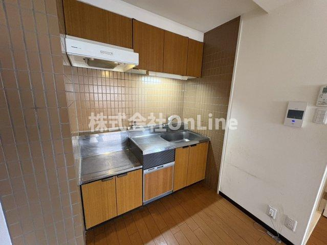 東大阪市長田東１丁目の賃貸マンションのキッチン