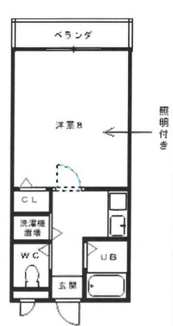 パインリッチⅠの間取り