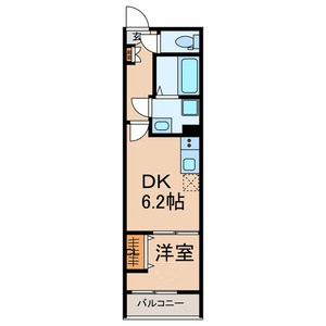 【間取り】 | casa　del　KARATACHI | 間取りです。