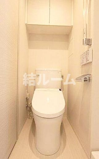 板橋区高島平９丁目の賃貸マンションのトイレ